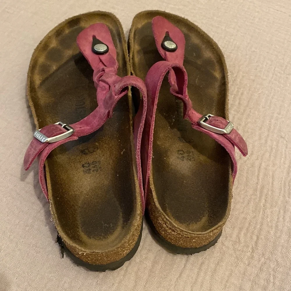 Birkenstock Pink Sandals. Size 40